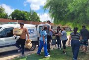 Vecinos afectados del B° Salta Prolongación y de zonas aledañas recibieron asistencia nutricional