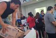 Árraga: exitosa jornada de donaciones para las familias afectadas por el desborde del río