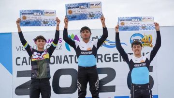 Gran participación de la delegación santiagueña en la fecha doble del Argentino de BMX
