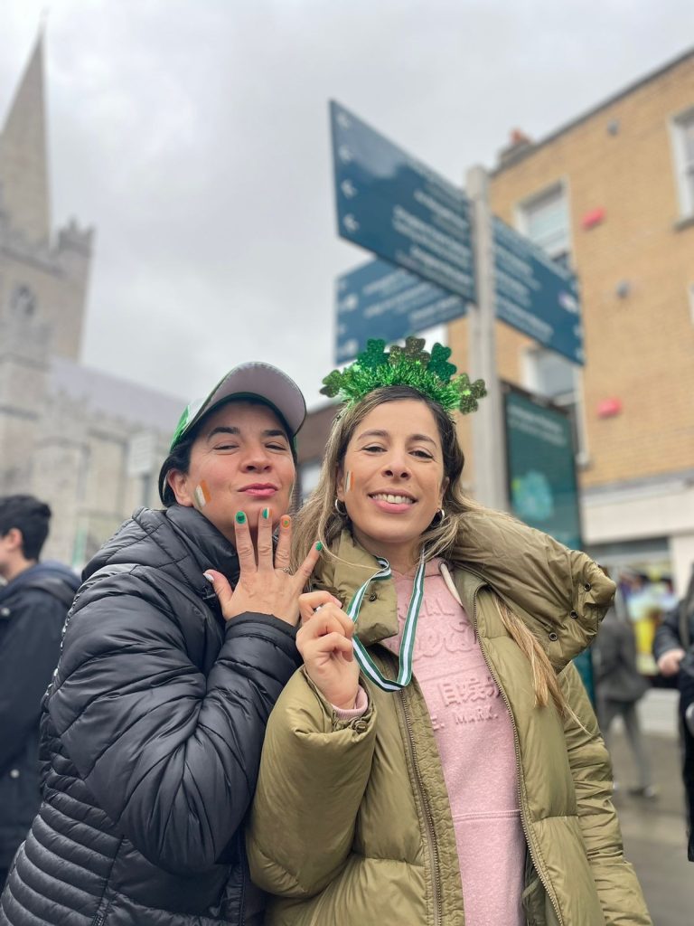 Una santiagueña en Dublín: Inés nos mostró la Fiesta de San Patricio desde adentro