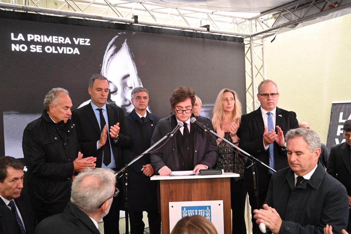 Milei: “La Argentina tiene un compromiso inquebrantable contra el antisemitismo”