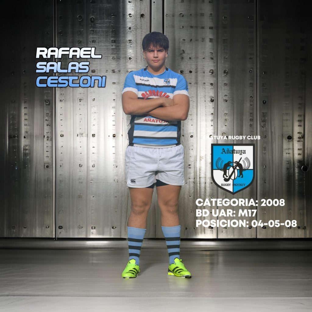 Histórico: Añatuya tiene a su primer “Pumita” surgido del rugby local