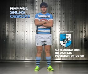 Histórico: Añatuya tiene a su primer “Pumita” surgido del rugby local