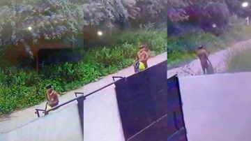 Ladrón ingresó a una casa, robó equipos de reparación de celulares y quedó filmado