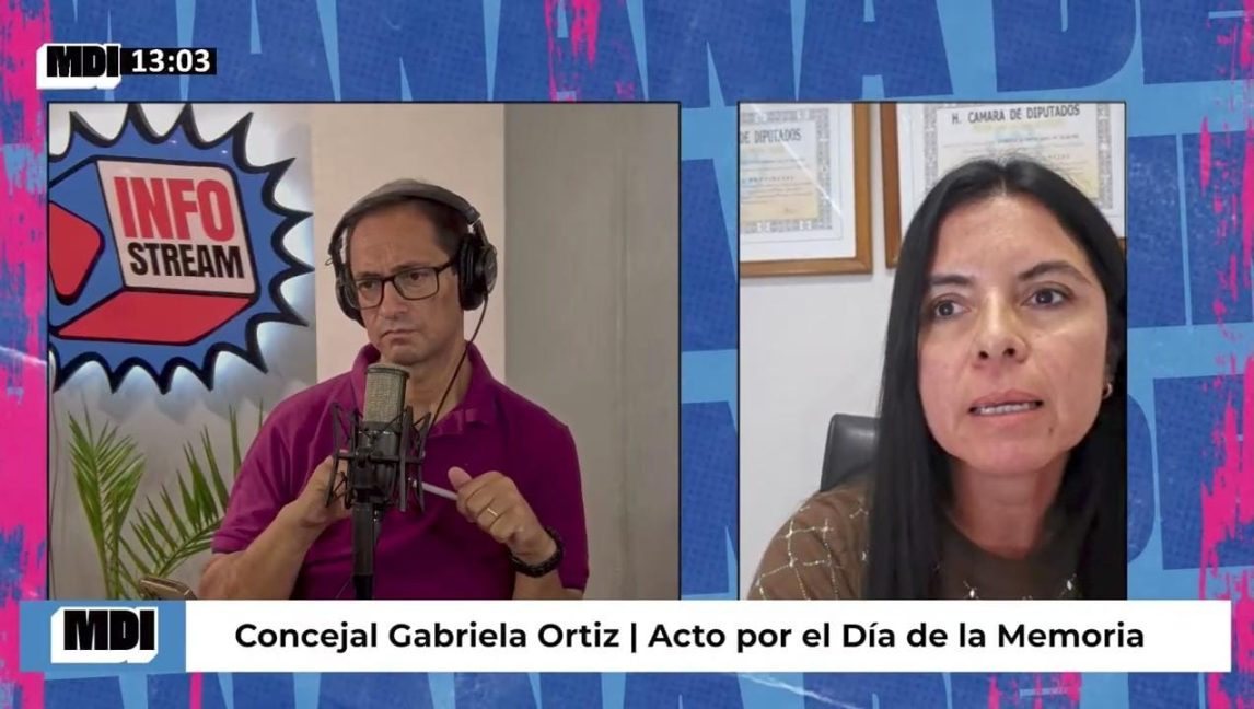 Gabriela Ortiz sobre el Día de la Memoria: “Es nada más y nada menos que poner en valor la democracia”