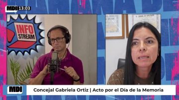 Gabriela Ortiz sobre el Día de la Memoria: “Es nada más y nada menos que poner en valor la democracia”