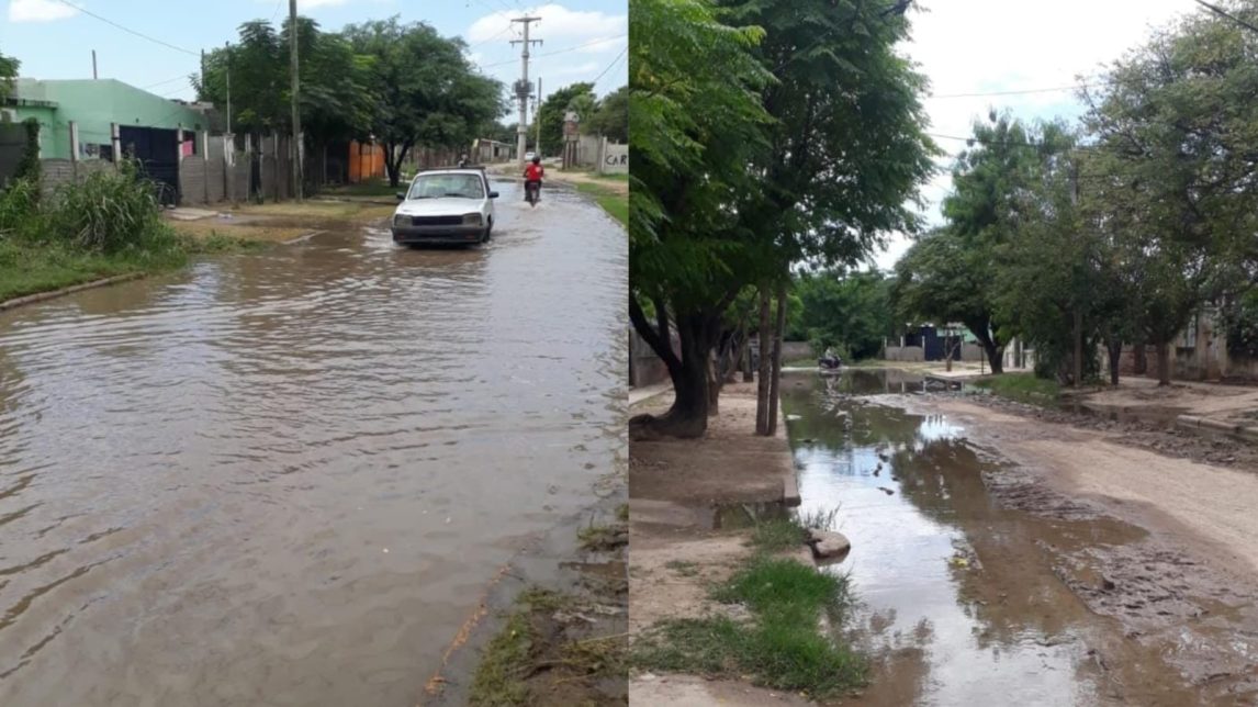 Grave reclamo: rompieron un caño, Aguas de Santiago no responde y un barrio entero está sin agua