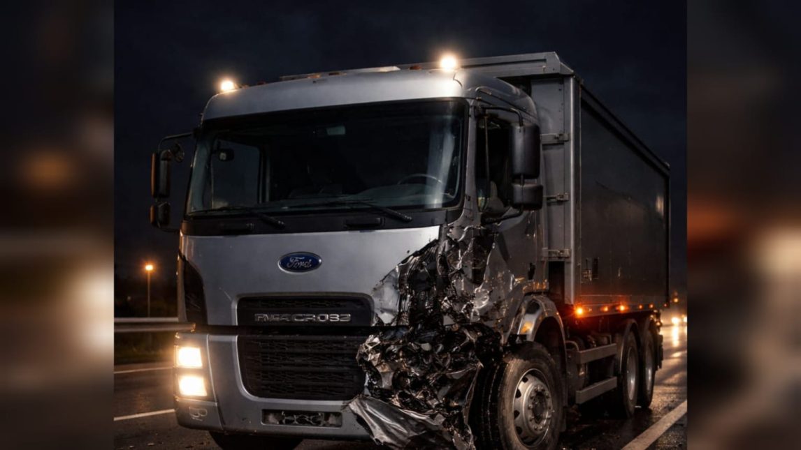 Ruta 34: un hombre le puso fin a su vida lanzándose al paso de un camión y terminó siendo “aplastado” por varios vehículos