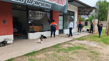 Ex policía fue denunciado por destrozos y robos en tres locales de zona sur