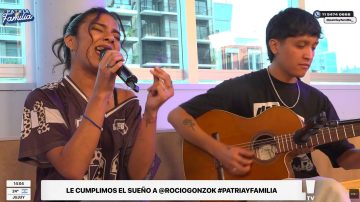 Patria y Familia le cumplió el sueño a la santiagueña Rocío González