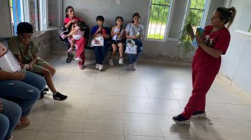 Realizaron conversatorio sobre el Calendario Nacional de Vacunación en el CAMM N° 6 El Rincón