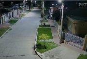 VIDEO. Denuncian robo de luminarias en el barrio América del Sur