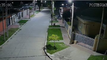 VIDEO. Denuncian robo de luminarias en el barrio América del Sur
