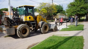 Avanzan los trabajos de mejoramiento integral en los barrios bandeños