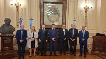 El gobernador de Jujuy recibió a la junta ejecutiva del Parlamento del Norte Grande