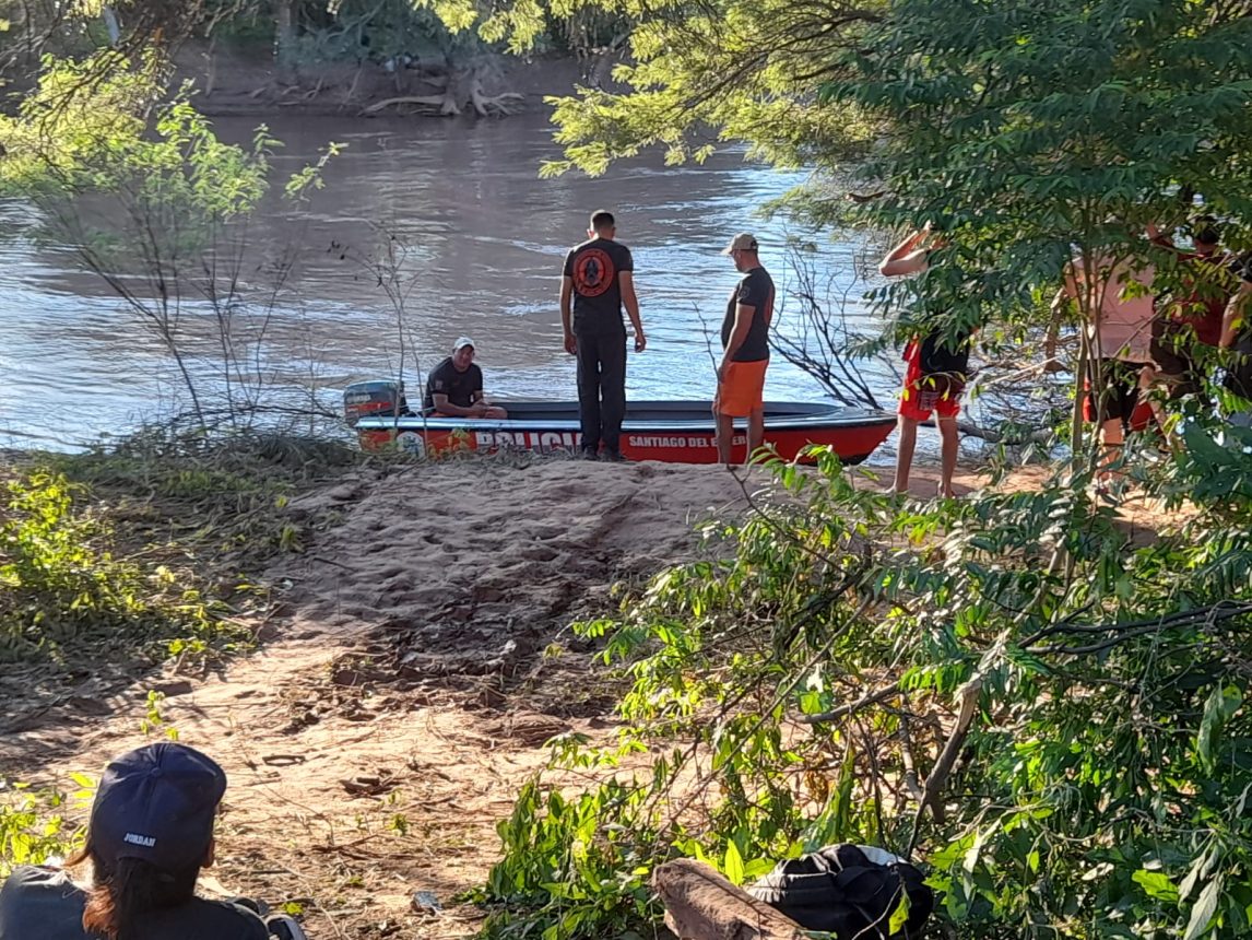 Intensa búsqueda en el Río Salado: el GER realizó un rastrillaje de diez horas sin resultados