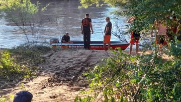 Intensa búsqueda en el Río Salado: el GER realizó un rastrillaje de diez horas sin resultados