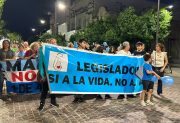 FOTOS | Se realizó una nueva “Marcha por la Vida” en Santiago del Estero