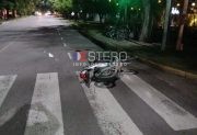 Una mujer se encuentra en grave estado tras un violento choque de motos en La Banda