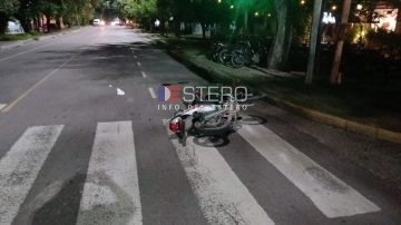 Una mujer se encuentra en grave estado tras un violento choque de motos en La Banda