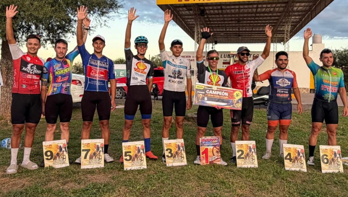 Las Termas vibró con el ciclismo: gran debut de la “Vuelta a Gramilla”
