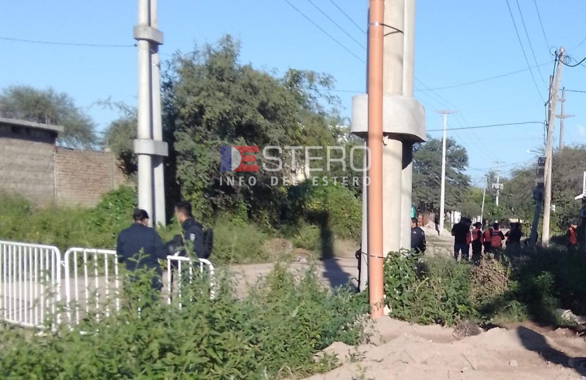 Bajo un fuerte despliegue policial, reconstruyen el crimen de Julio Jiménez en Las Termas