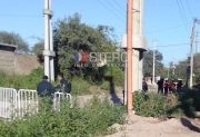 Bajo un fuerte despliegue policial, reconstruyen el crimen de Julio Jiménez en Las Termas