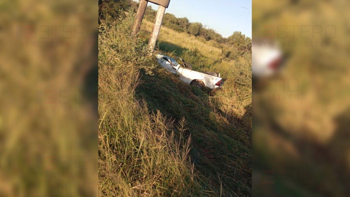 Trágico siniestro vial en Ruta 92: dos hombres murieron cerca de Tintina tras un brutal vuelco