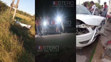 Hubo 10 muertos en cuatro días por accidentes de tránsito en diferentes puntos de Santiago del Estero