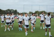 Tras la victoria ante Mauritania, la Selección Argentina jugó un amistoso contra la Sub 20 en Ezeiza