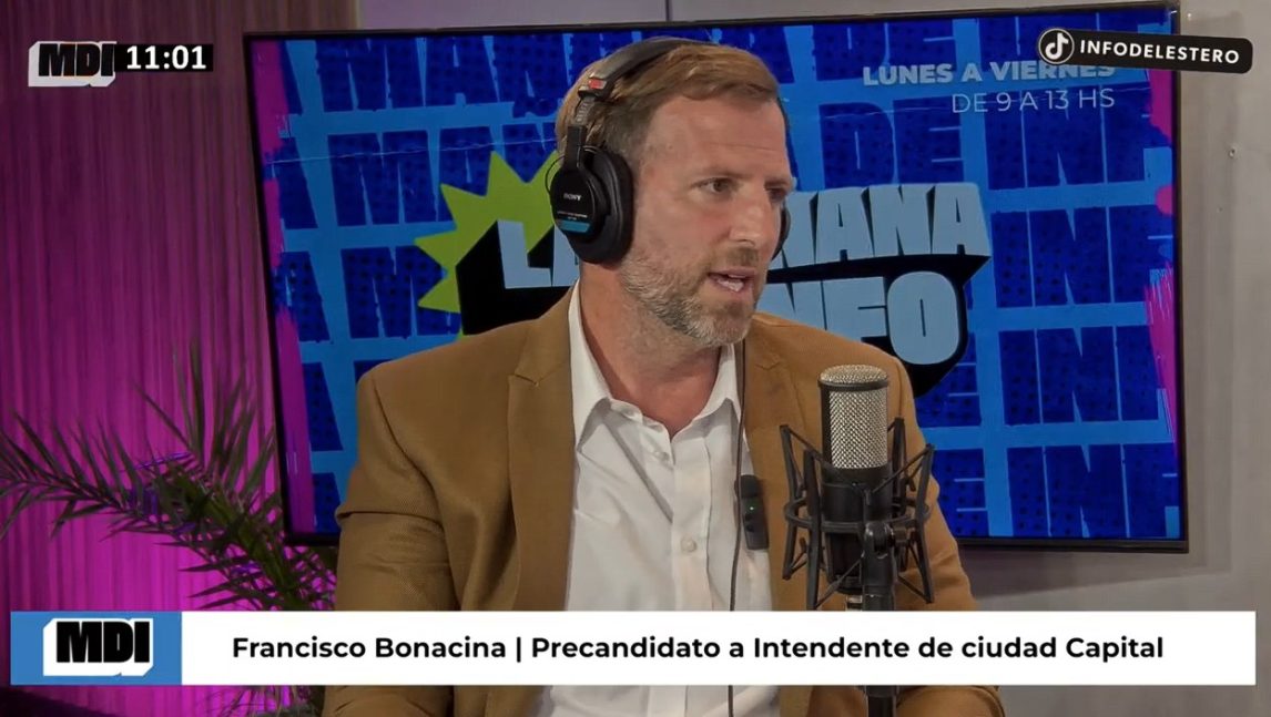 Bonacina en carrera por la intendencia de la Capital: propuso un sistema digital de denuncias y control ciudadano