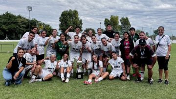 Las chicas de Central Córdoba fueron subcampeonas en la Copa Federal Regional Amateur