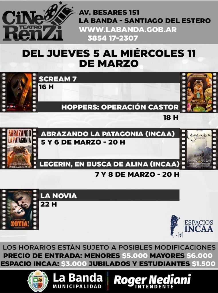 La cartelera del Renzi se renueva con documentales argentinos y el drama de ciencia ficción “La Novia”