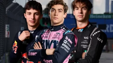 Tres argentinos en escena: Colapinto, Varrone y Colnaghi arrancan la temporada en Australia