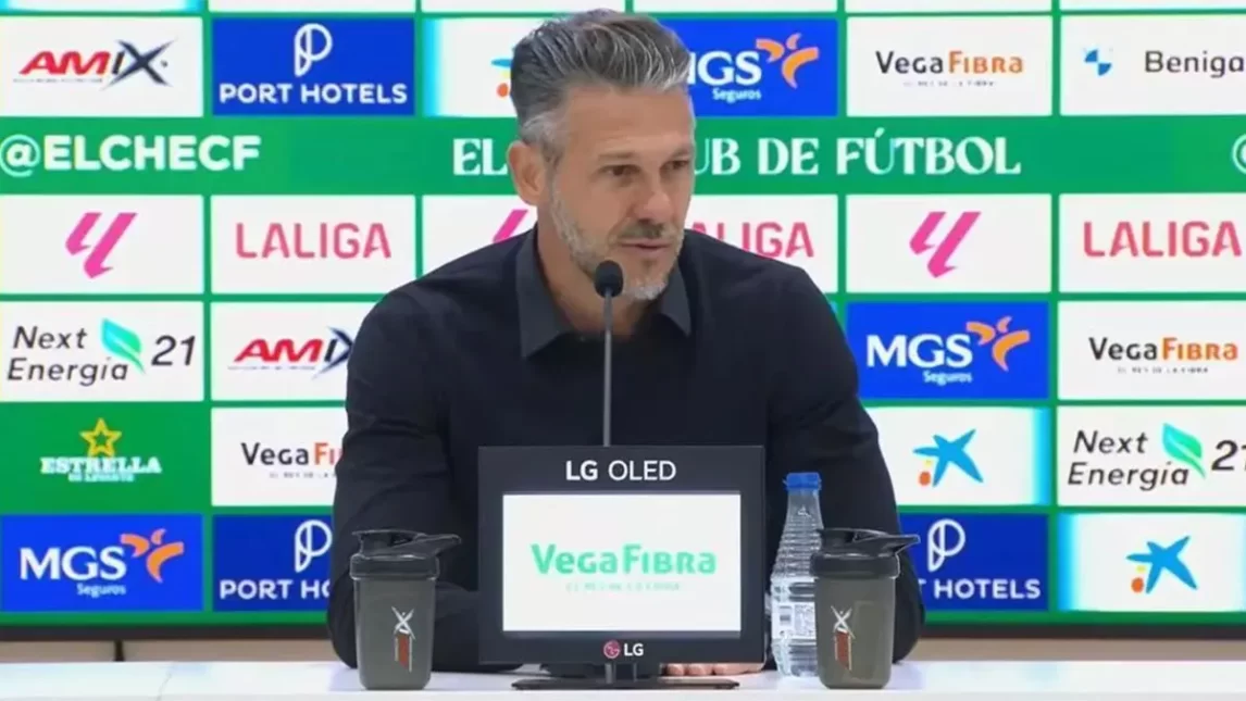 Tenso cruce de Demichelis con un periodista tras la derrota del Mallorca