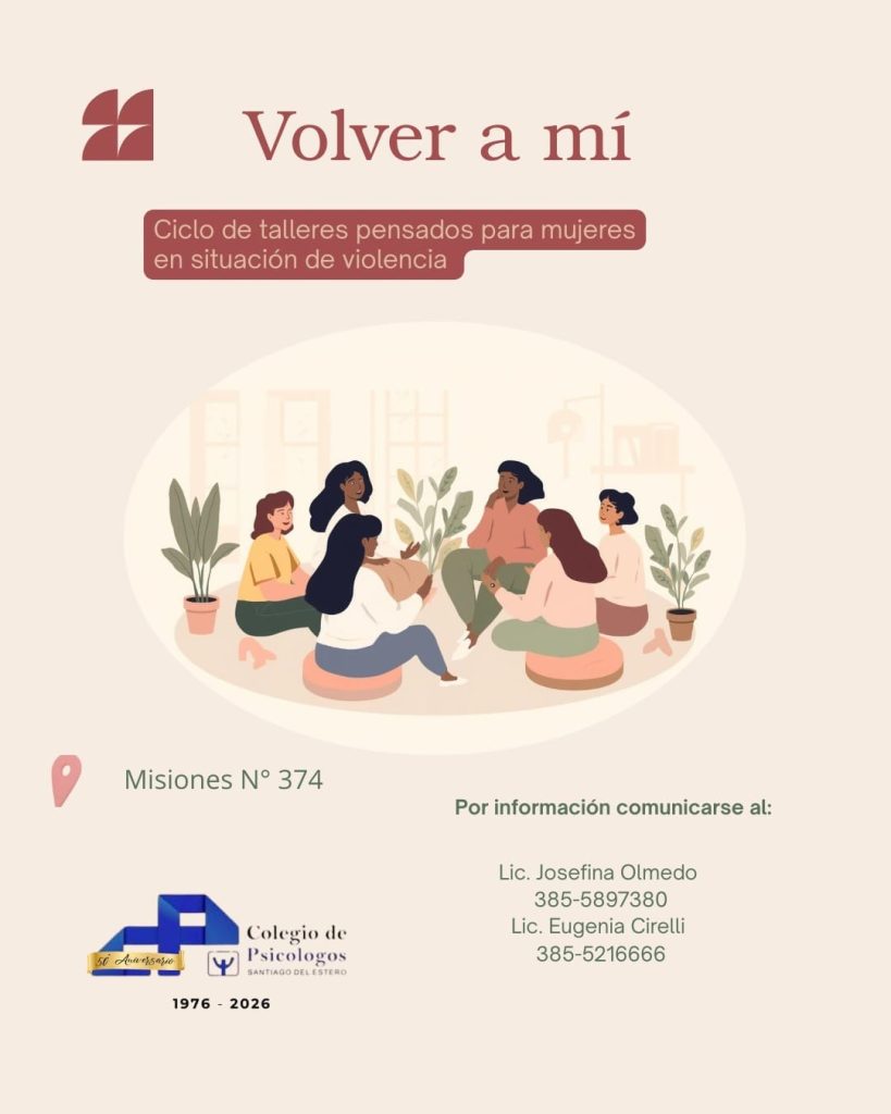 “Volver a mí”: lanzan un ciclo de talleres para mujeres en situación de violencia