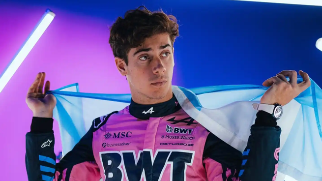Franco Colapinto, confiado antes del debut: “Estamos listos para dar el salto”