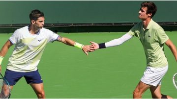 Un argentino buscará el título en dobles en Indian Wells