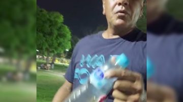 “Se masturbaba frente nuestro”: exponen a un hombre que las grabó en la plaza Sarmiento