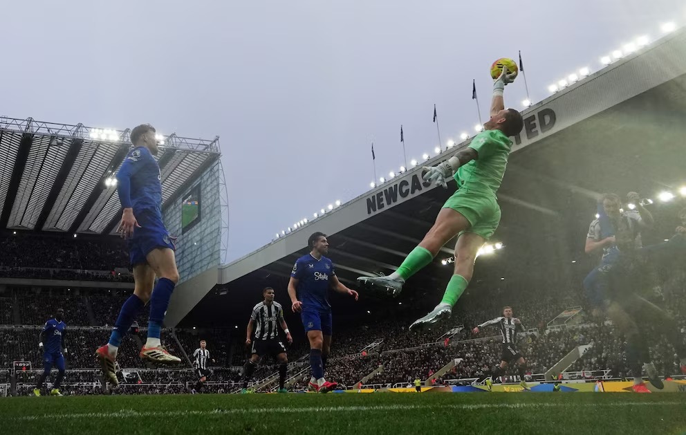 Imperdible video de la tremenda ataja de Jordan Pickford en la Premier League