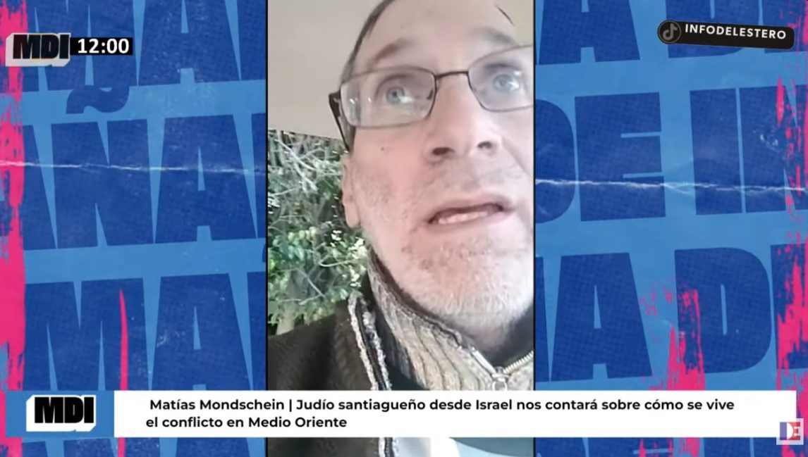 “Está de moda ser antisionista porque el sionista ahora es el enemigo”, el santiagueño Matías Mondschein en exclusiva desde Israel