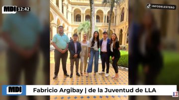 “La juventud libertaria es una sola en Santiago”, dijo Fabricio Argibay tras el triunfo oficialista en el Congreso