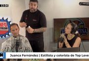 Llegó el estilo al estudio: Juanca Fernandez visitó La Mañana de Info y le cortó el pelo a Leonel