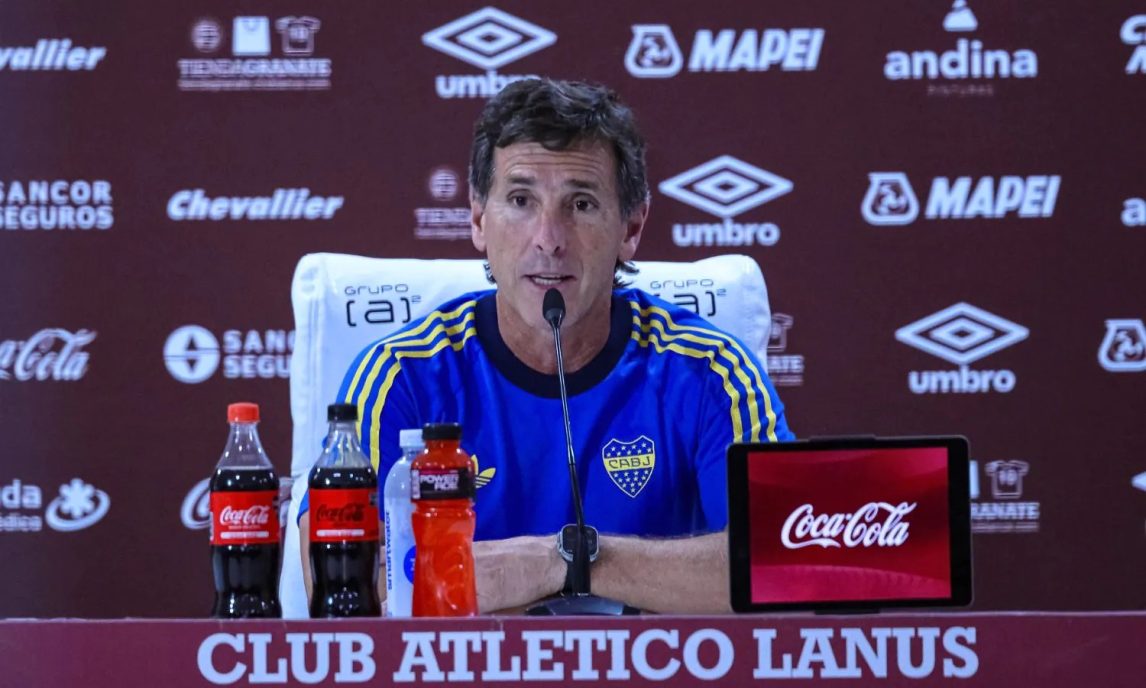 Claudio Úbeda feliz por el triunfo y rendimiento de Boca en el triunfo ante Lanús