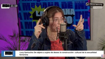 Lucy Santucho llevó el debate sobre la sexualidad femenina a la mesa de La Mañana de Info
