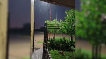 Tormenta en Santiago del Estero: el SMN lanzó avisos a corto plazo para tener cuidado