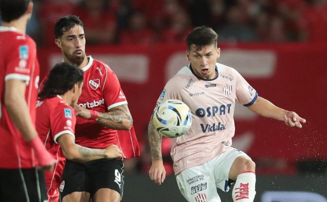 Partidazo en Avellaneda: agónico empate de Independiente 4 a 4 ante Unión de Santa Fe