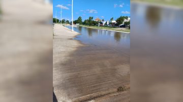 FOTOS. El agua retrocede en Lomas del Golf tras la histórica crecida del río Dulce