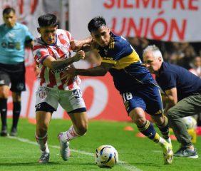 Boca reaccionó a tiempo y empató de visitante ante Unión de Santa Fe