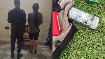 Aprehendieron a un joven con marihuana durante un recorrido preventivo